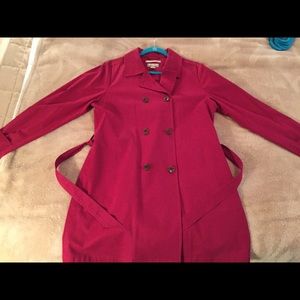 Tommy Bahama trench. Good condition. 12/14